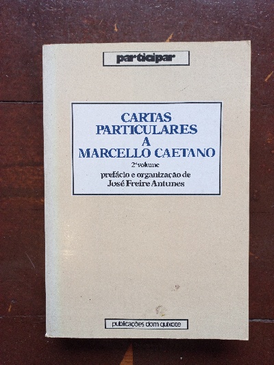 Imagem de capa do Cartas Particulares a Marcello Caetano