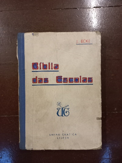 Capa do livro Bíblia Das Escolas