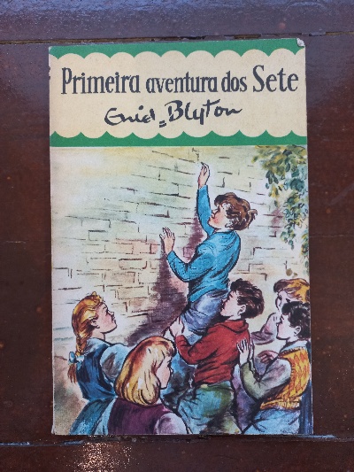 Capa do livro Primeira Aventura dos Sete