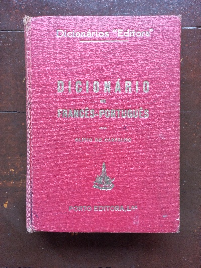 Capa do livro Dicionário Francẽs-Português