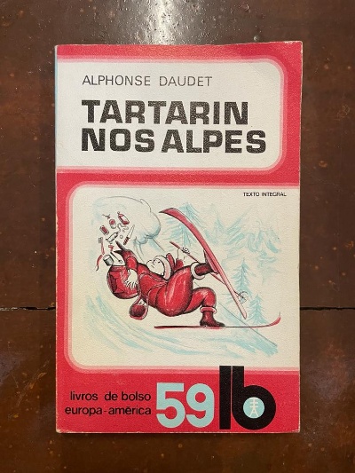 Capa do livro Tartarin nos Alpes