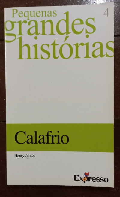 Capa do livro Calafrio