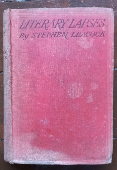 Capa do livro Literary Lapses