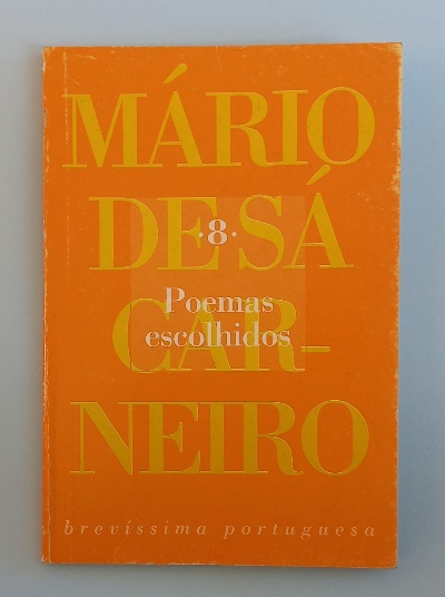 Imagem de capa do Poemas Escolhidos de Mário de Sá Carneiro