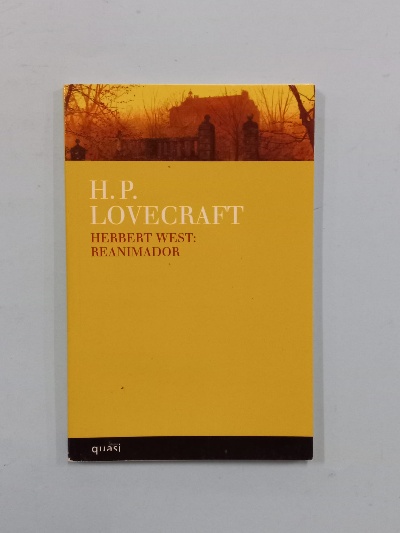 Capa do livro Herbert West: Reanimador