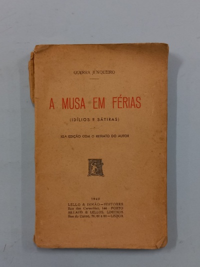 Imagem de capa do A musa em férias (Idílios e Sátiras)