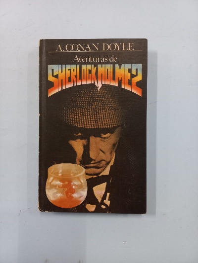 Capa do livro Um estudo em vermelho
