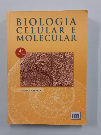 Capa do livro Biologia celular e molecular