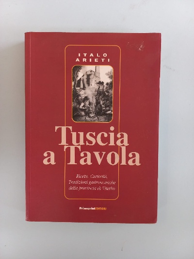 Capa do livro Tuscia a Tavola