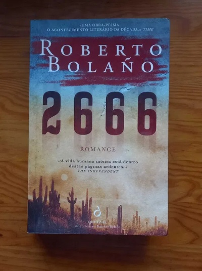 Capa do livro 2666