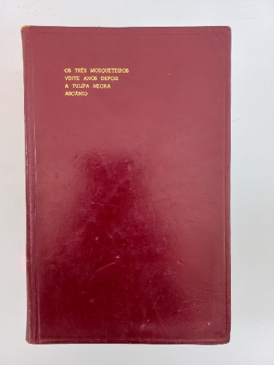 Capa do livro Os três mosqueteiros - Vinte anos depois - A túlipa negra - Ascânio