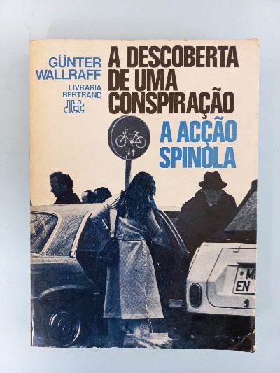 Capa do livro A descoberta de uma conspiração - Acção Spinola