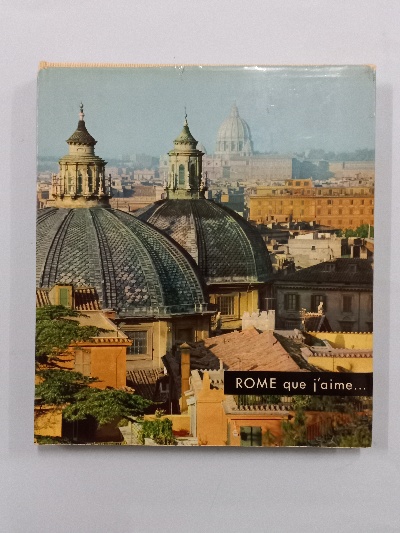 Capa do livro Rome que j'aime
