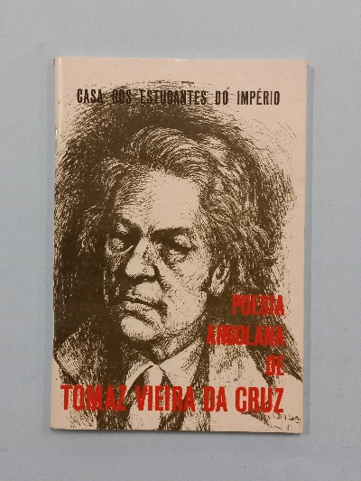 Capa do livro Poesia Angolana de Tomaz Vieira da Cruz