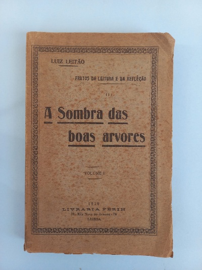 Capa do livro A sombra das boas arvores