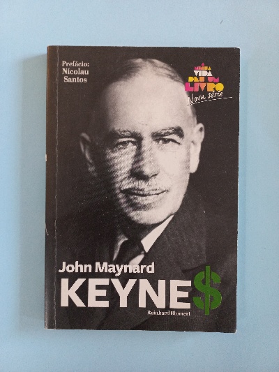Capa do livro John Maynard Keynes