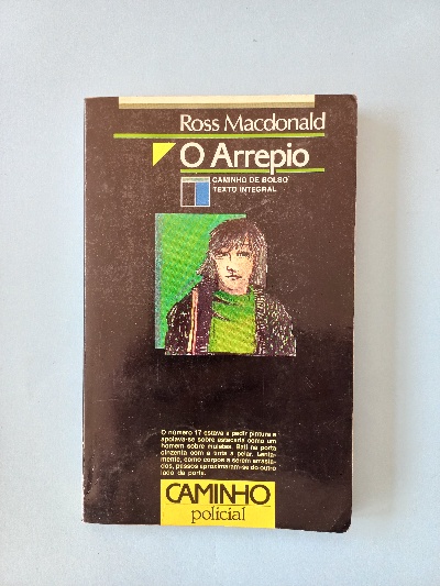 Capa do livro O arrepio