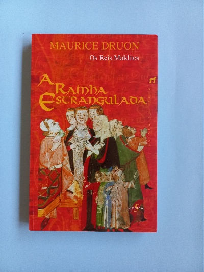 Imagem de capa do A rainha estrangulada