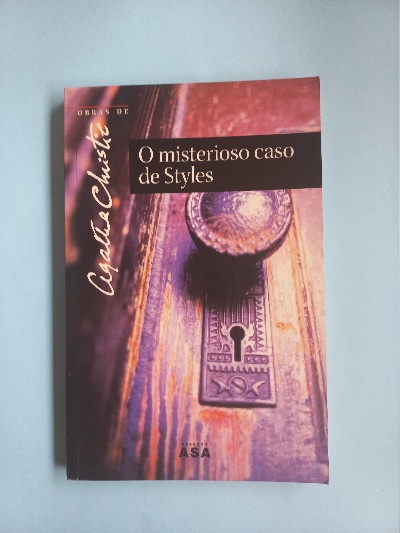 Capa do livro O misterioso caso de Styles