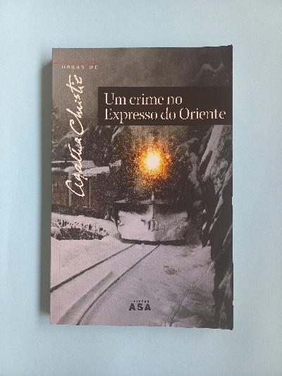 Capa do livro Um Crime no Expresso do Oriente