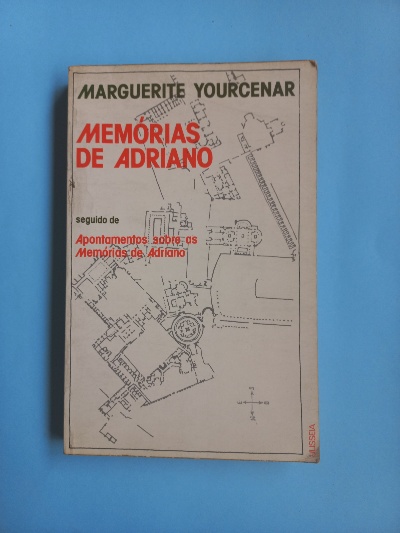 Capa do livro Memórias de Adriano