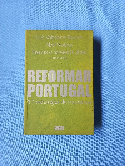 Capa do livro Reformar Portugal 17 estratégias de mudança