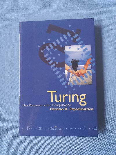 Imagem de capa do Turing um romance sobre computação 