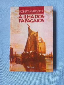 Capa do livro A ilha dos papagaios