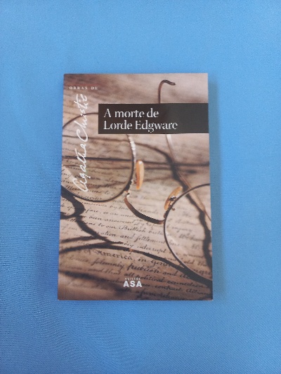 Capa do livro A morte de Lorde Edgware