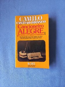 Capa do livro Cancioneiro Alegre de poetas portugueses e brasileiros I