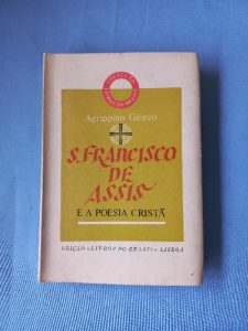 Capa do livro S. Francisco de Assis e a Poesia Cristã