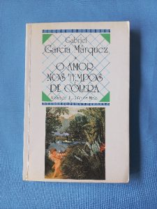 Capa do livro O Amor nos Tempos da Cólera