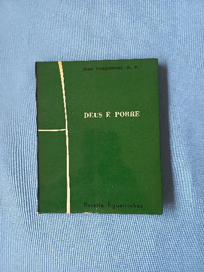 Capa do livro Deus é pobre