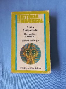 Capa do livro A Alta Idade Média das Origens a 550 a. C.