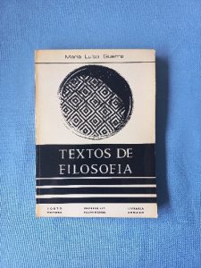 Capa do livro Textos de Filosofia