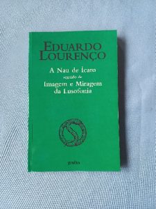 Capa do livro A nau de Ícaro seguido de Imagem e Miragem da Lusofonia