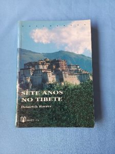 Capa do livro Sete anos no Tibete