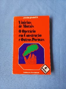 Capa do livro O operário em construção e outros poemas