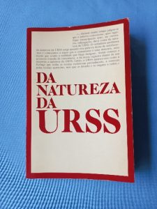 Capa do livro Da natureza da URSS