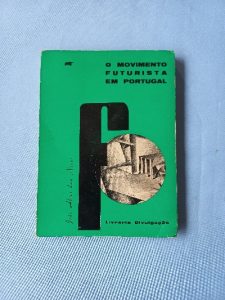 Capa do livro O movimento futurista em Portugal