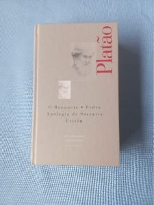 Capa do livro O Banquete - Fedro - Apologia de Sócrates - Critón