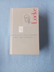 Capa do livro Dois Tratados do Governo Civil - Carta sobre a Tolerância