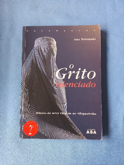 Capa do livro O grito silenciado diário de uma viagem ao Afeganistão