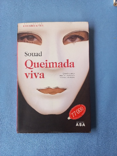 Capa do livro Queimada viva